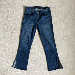 3x1 Split Leg Crop Ankle Jean